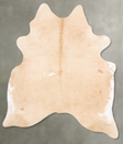 Palomino XX-Large Brazilian Cowhide Rug 8'1"H x 6'5"W #B28673 by Hudson Hides