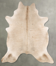 Champagne XX-Large Brazilian Cowhide Rug 8'1"H x 6'7"W #B28685 by Hudson Hides