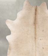 Champagne XX-Large Brazilian Cowhide Rug 8'1"H x 6'7"W #B28685 by Hudson Hides