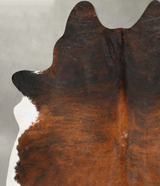 Dark Brindle XX-Large Brazilian Cowhide Rug 8'1"H x 6'10"W #B28697 by Hudson Hides