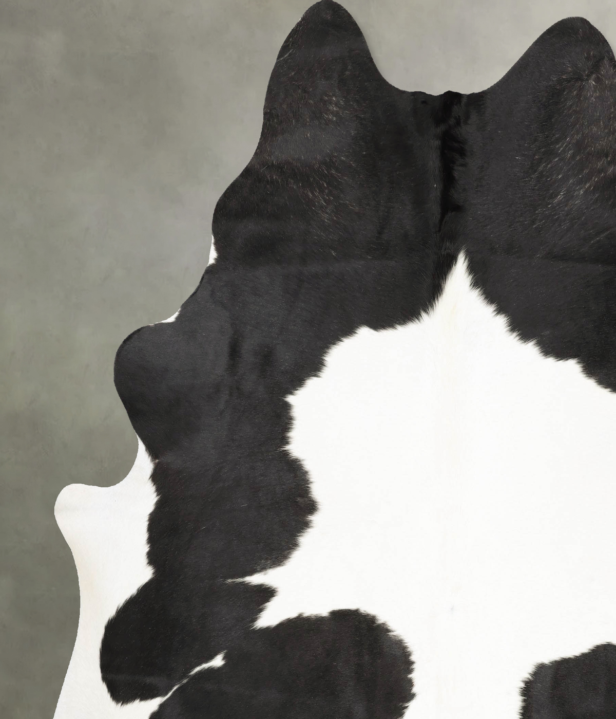 Black and White Cowhide Rug #B28700