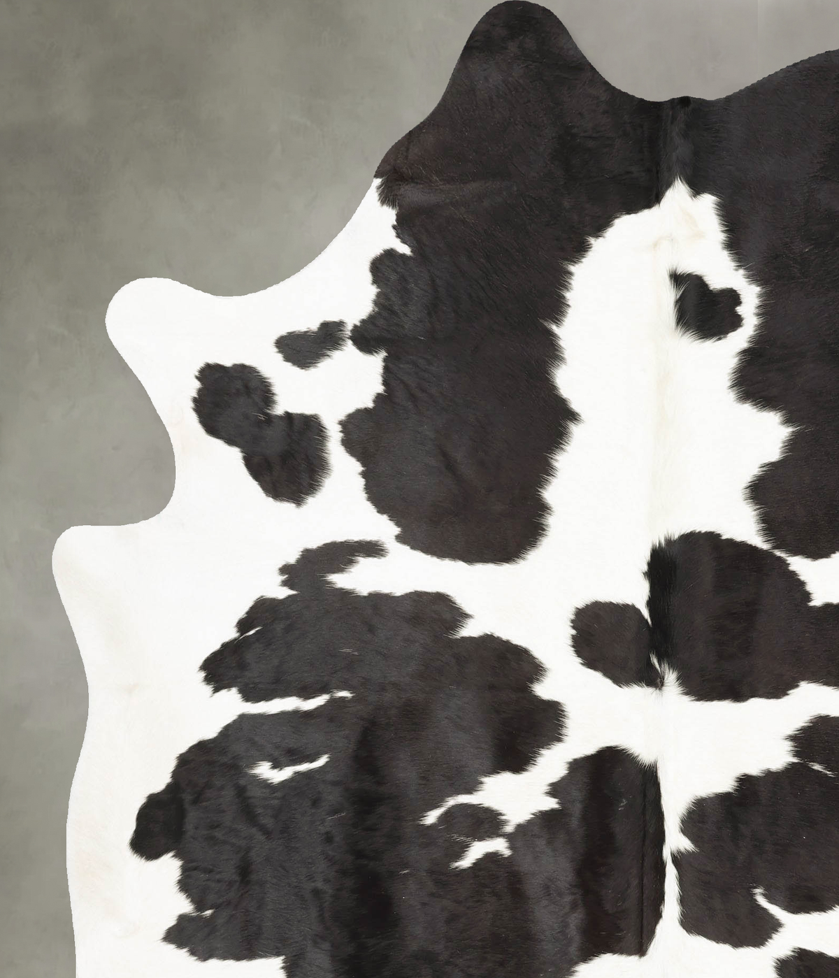 Black and White Cowhide Rug #B28704