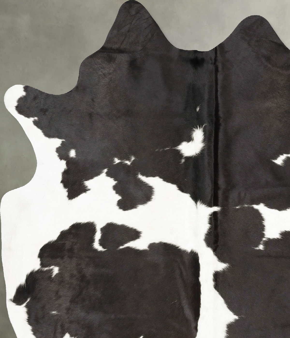Black and White Cowhide Rug #B28706