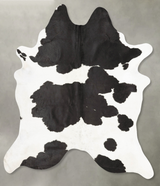 Black and White XX-Large Brazilian Cowhide Rug 8'3"H x 6'8"W #B28707 by Hudson Hides