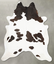 Black and White XX-Large Brazilian Cowhide Rug 8'11"H x 7'6"W #B28711 by Hudson Hides