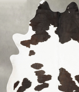 Black and White XX-Large Brazilian Cowhide Rug 8'11"H x 7'6"W #B28711 by Hudson Hides