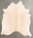 Palomino X-Large Brazilian Cowhide Rug 7'8"H x 6'4"W #B28721 by Hudson Hides