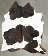 Black and White XX-Large Brazilian Cowhide Rug 8'2"H x 6'8"W #B28729 by Hudson Hides