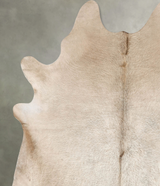 Champagne XX-Large Brazilian Cowhide Rug 8'2"H x 6'11"W #B28738 by Hudson Hides