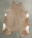 Champagne XX-Large Brazilian Cowhide Rug 8'8"H x 7'6"W #B28739 by Hudson Hides