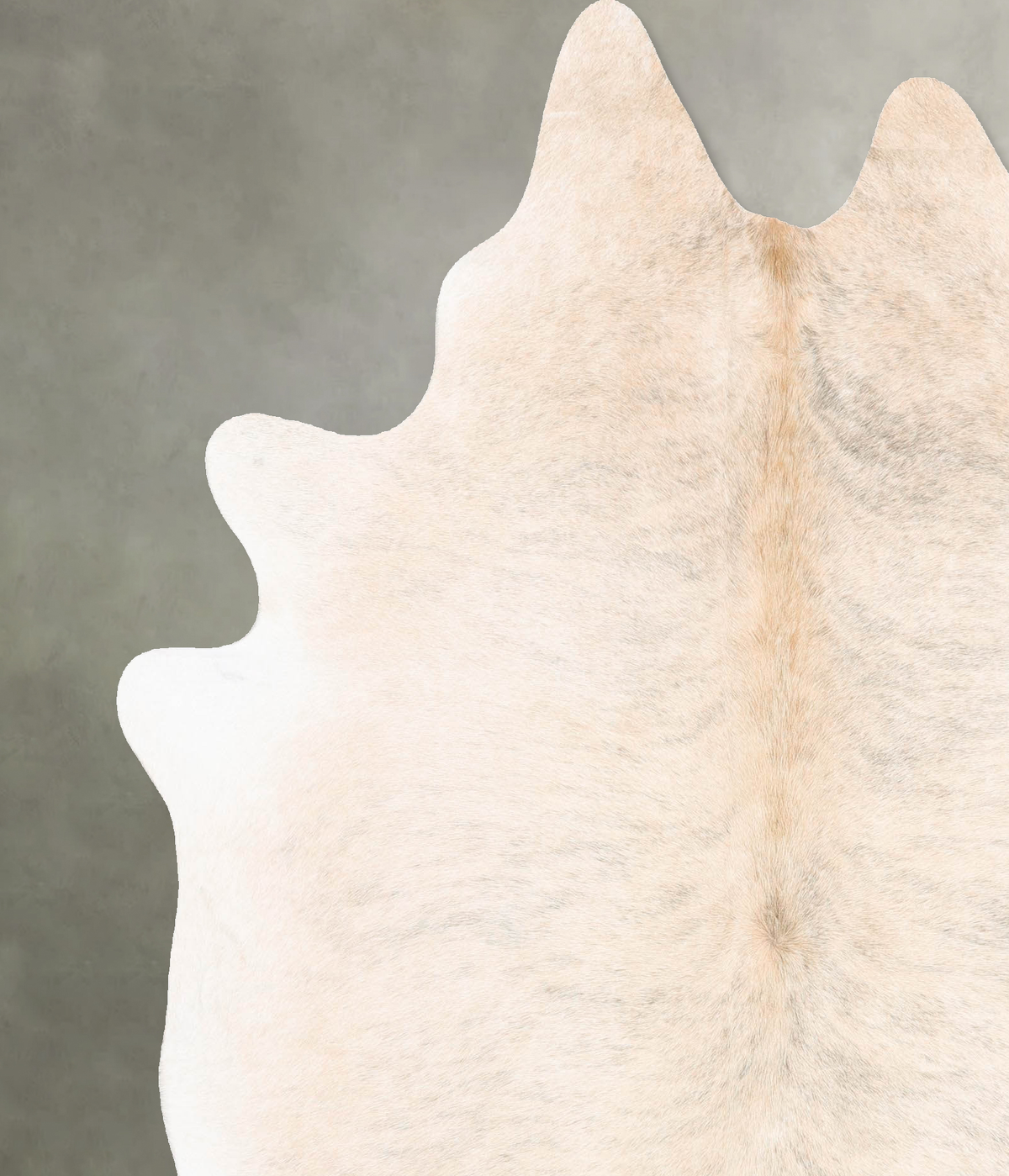 Light Brindle X-Large Brazilian Cowhide Rug 7'5"H x 6'3"W #B28748 by Hudson Hides