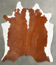 Hereford XX-Large Brazilian Cowhide Rug 7'9"H x 6'10"W #B28767 by Hudson Hides