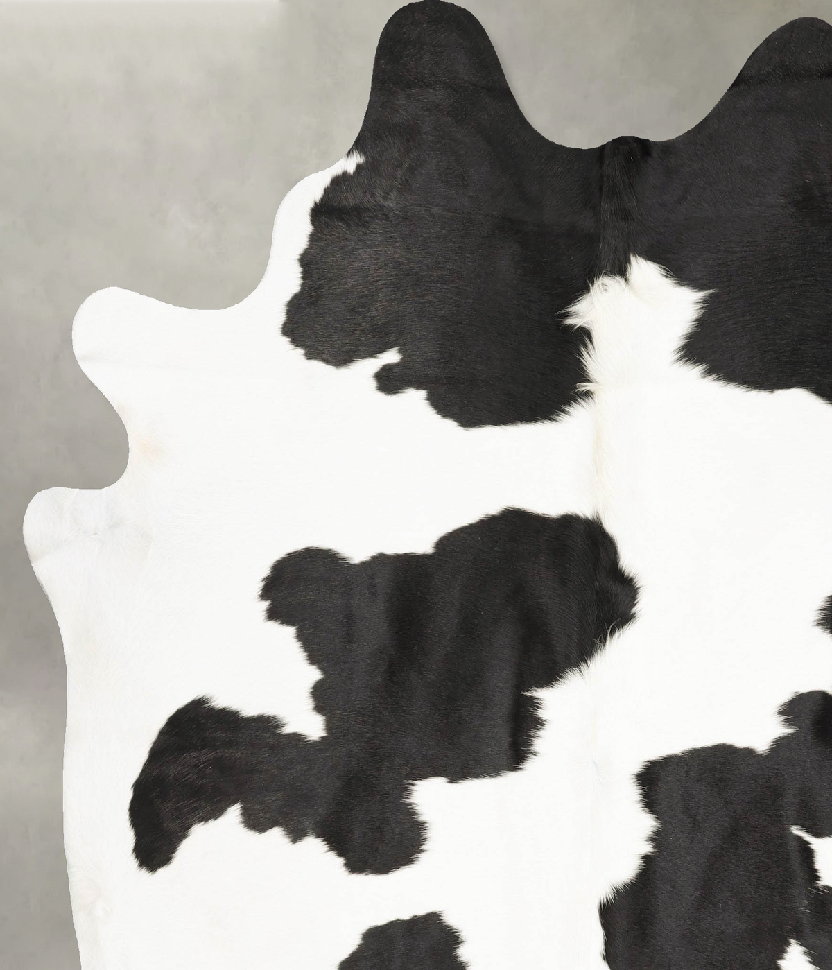 Black and White Cowhide Rug #B28781