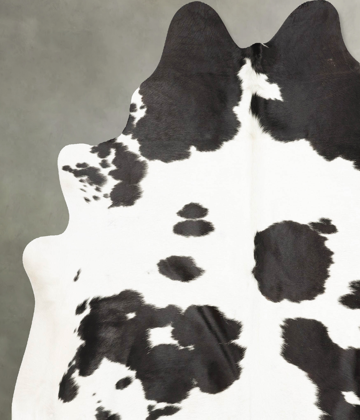 Black and White Cowhide Rug #B28788