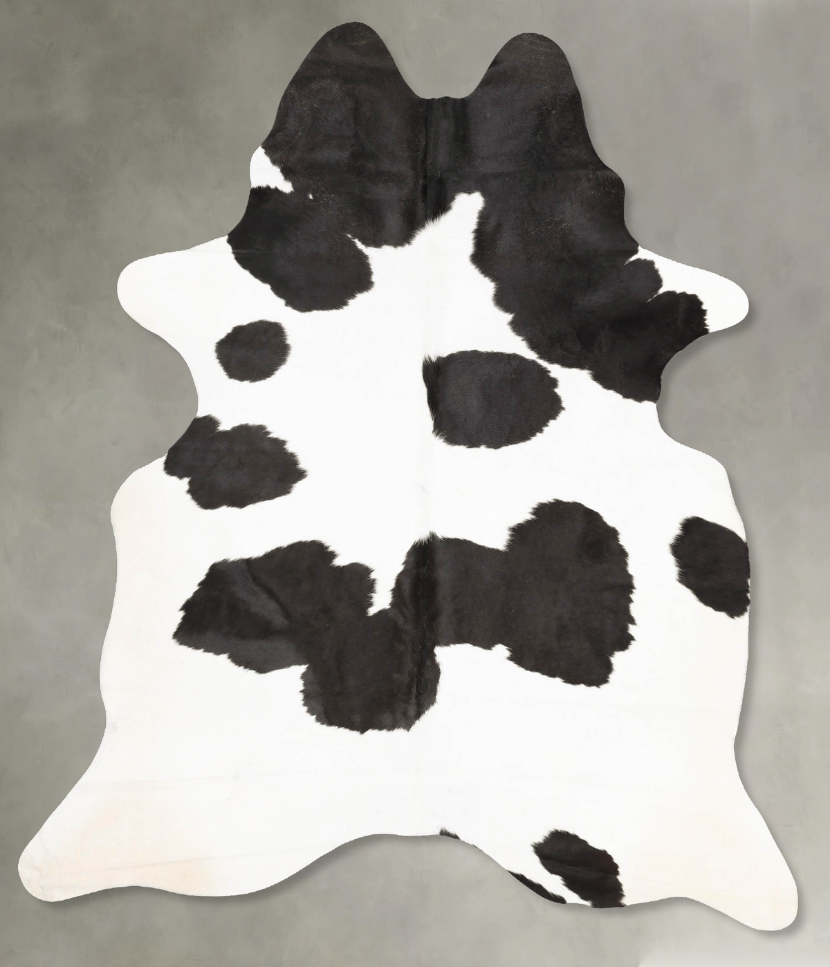 Black and White Cowhide Rug #B28789