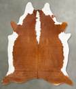 Hereford XX-Large Brazilian Cowhide Rug 8'3"H x 7'0"W #B28815 by Hudson Hides