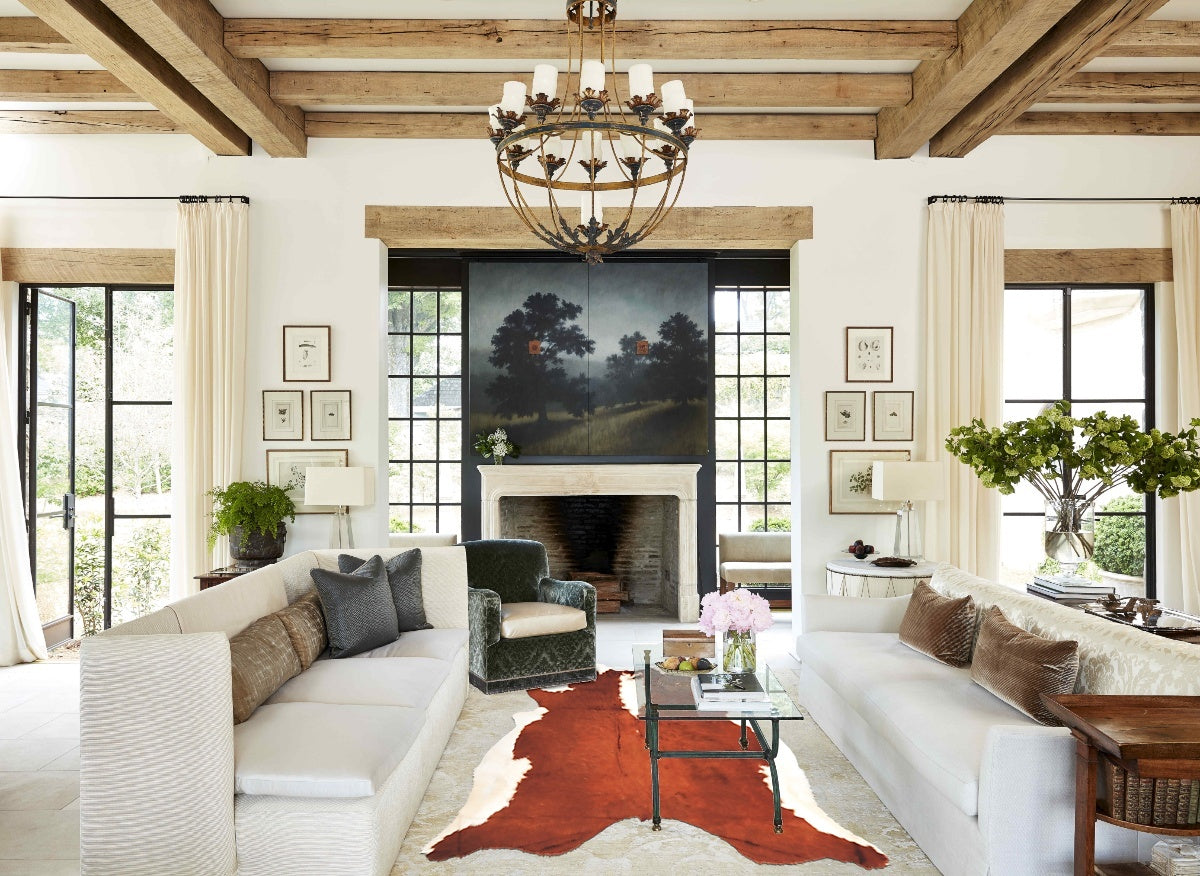 Hereford Cowhide Rug #B2881