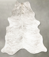 Grey Brindle X-Large Brazilian Cowhide Rug 6'9"H x 6'4"W #B28829 by Hudson Hides