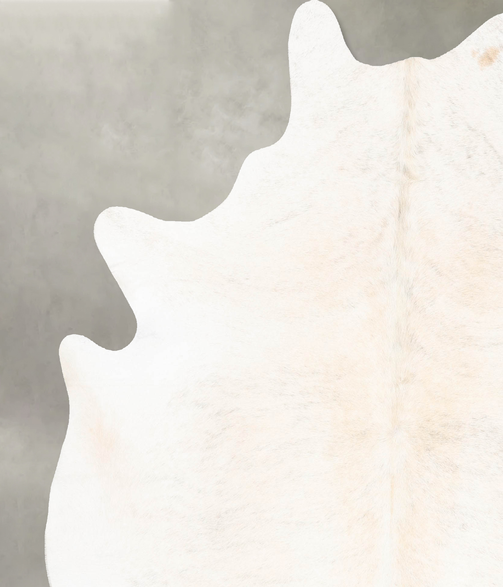Light Grey Cowhide Rug #B28868