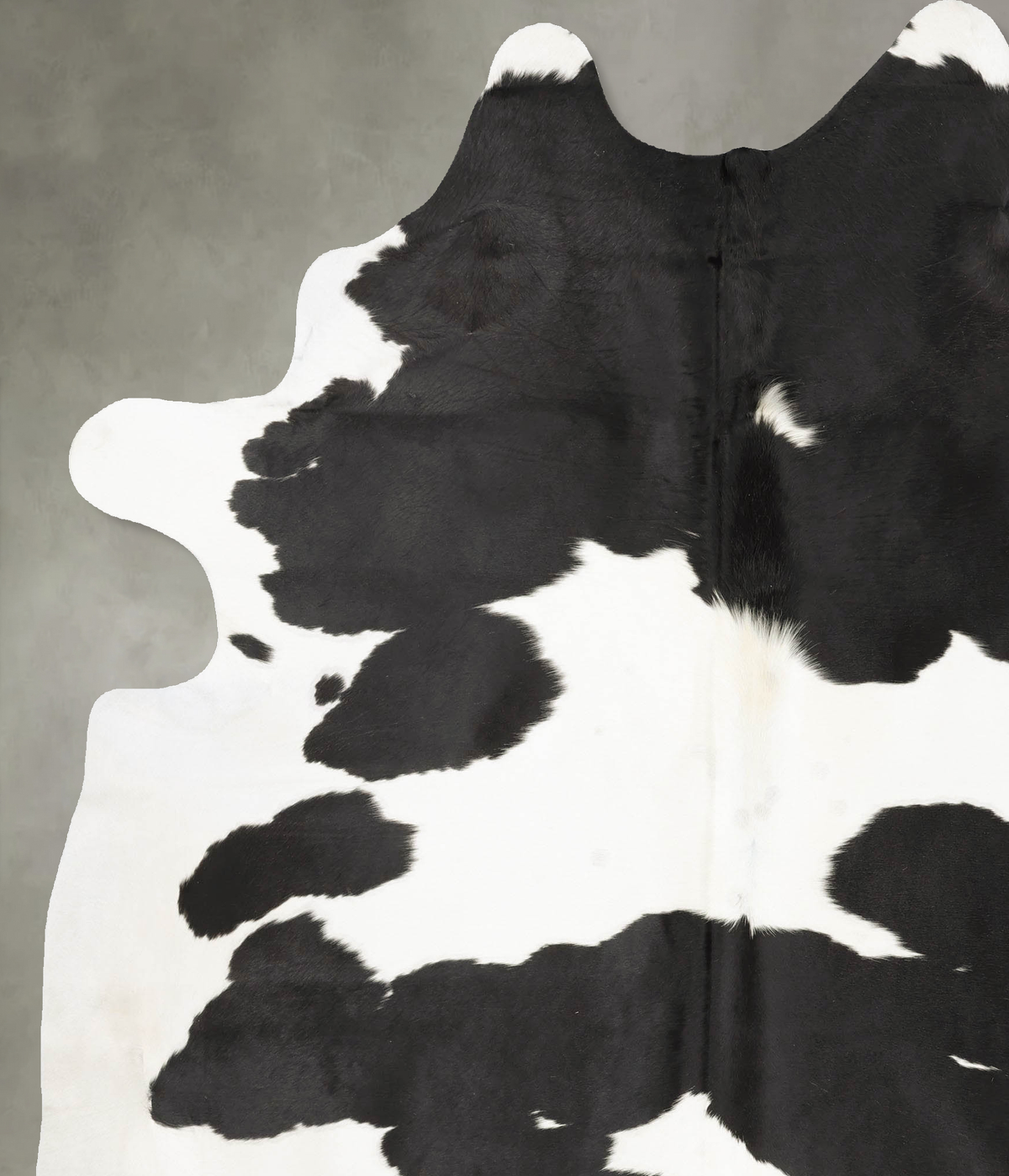 Black and White Cowhide Rug #B28875