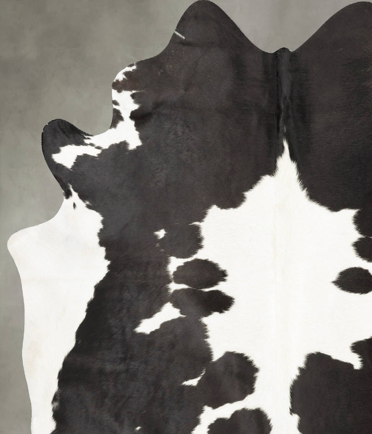 Black and White Cowhide Rug #B28876