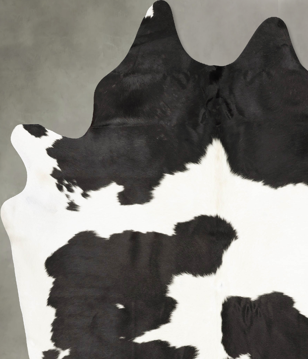 Black and White Cowhide Rug #B28877