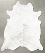 Grey Brindle XX-Large Brazilian Cowhide Rug 7'8"H x 7'3"W #B28891 by Hudson Hides