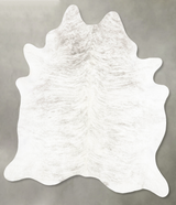 Grey Brindle XX-Large Brazilian Cowhide Rug 8'1"H x 6'7"W #B28894 by Hudson Hides