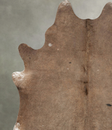 Taupe XX-Large Brazilian Cowhide Rug 7'11"H x 6'5"W #B28915 by Hudson Hides