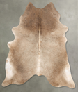 Champagne XX-Large Brazilian Cowhide Rug 7'6"H x 6'9"W #B28919 by Hudson Hides
