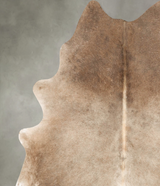 Champagne XX-Large Brazilian Cowhide Rug 7'6"H x 6'9"W #B28919 by Hudson Hides
