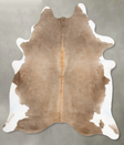 Taupe XX-Large Brazilian Cowhide Rug 8'8"H x 7'6"W #B28926 by Hudson Hides