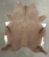 Taupe XX-Large Brazilian Cowhide Rug 8'6"H x 6'11"W #B28927 by Hudson Hides