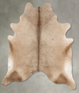 Champagne XX-Large Brazilian Cowhide Rug 7'11"H x 7'1"W #B28929 by Hudson Hides