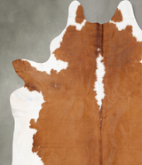 Hereford XX-Large Brazilian Cowhide Rug 9'3"H x 8'1"W #B28937 by Hudson Hides