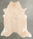 Palomino XX-Large Brazilian Cowhide Rug 7'5"H x 6'10"W #B28945 by Hudson Hides