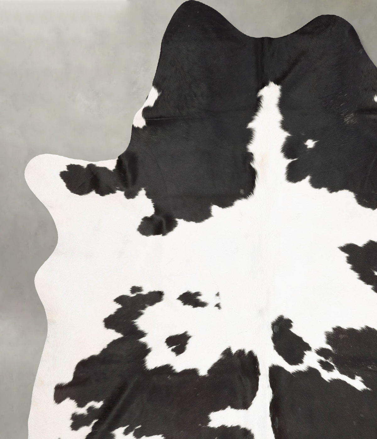 Black and White XX-Large Brazilian Cowhide Rug 8'4"H x 6'7"W #B28949 by Hudson Hides
