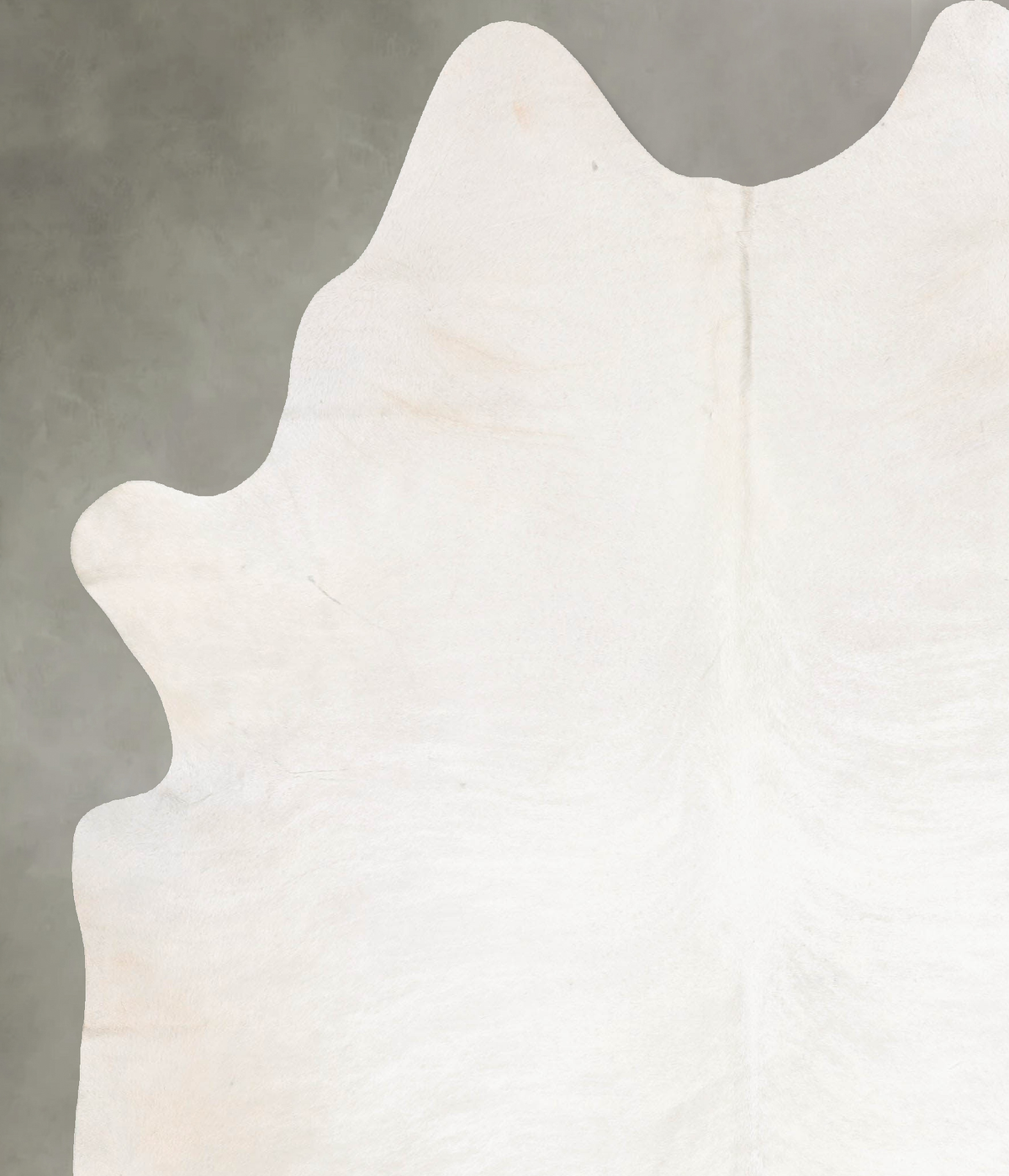 Ivory with Beige XX-Large Brazilian Cowhide Rug 8'8"H x 6'11"W #B28951 by Hudson Hides