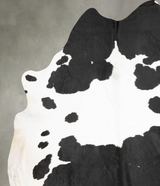 Black and White XX-Large Brazilian Cowhide Rug 8'11"H x 7'5"W #B28961 by Hudson Hides