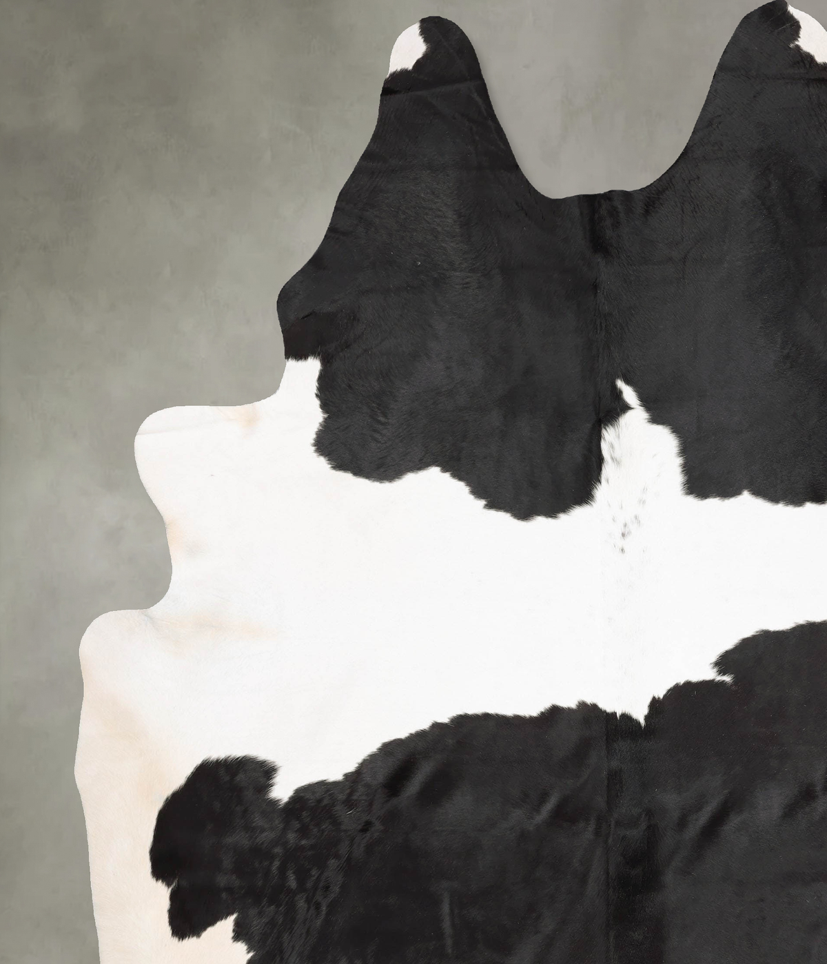 Black and White XX-Large Brazilian Cowhide Rug 10'0"H x 7'5"W #B28969 by Hudson Hides