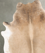 Light Caramel XX-Large Brazilian Cowhide Rug 7'5"H x 6'10"W #B28972 by Hudson Hides