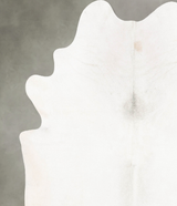 Light Grey XX-Large Brazilian Cowhide Rug 8'2"H x 6'8"W #B28976 by Hudson Hides