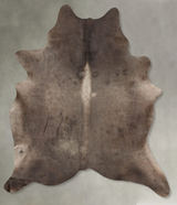 Taupe XX-Large Brazilian Cowhide Rug 8'1"H x 6'10"W #B28980 by Hudson Hides
