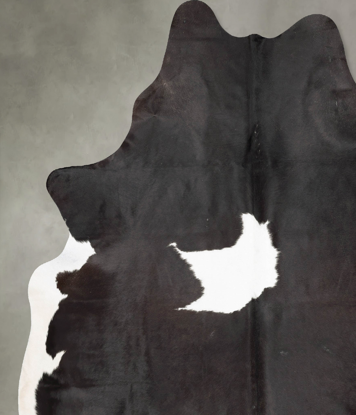Black and White XX-Large Brazilian Cowhide Rug 8'10"H x 6'10"W #B28981 by Hudson Hides