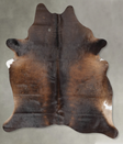 Chocolate X-Large Brazilian Cowhide Rug 7'11"H x 6'2"W #B28982 by Hudson Hides