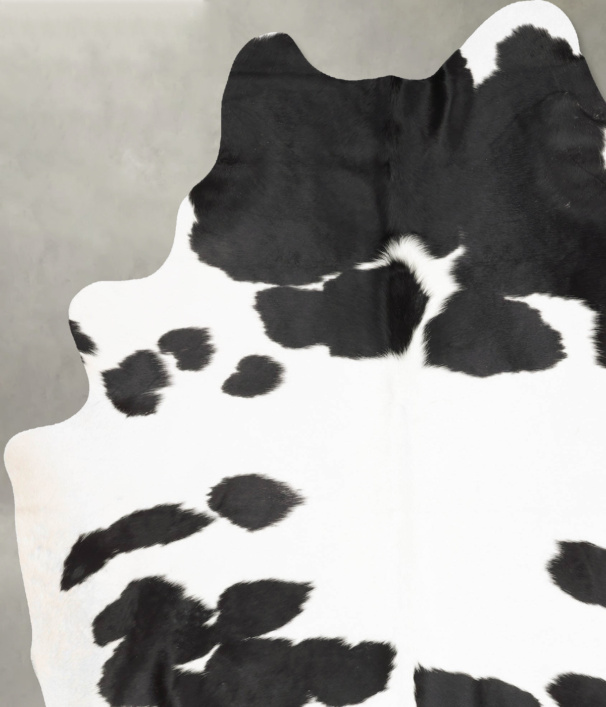 Black and White XX-Large Brazilian Cowhide Rug 9'1"H x 6'7"W #B28985 by Hudson Hides