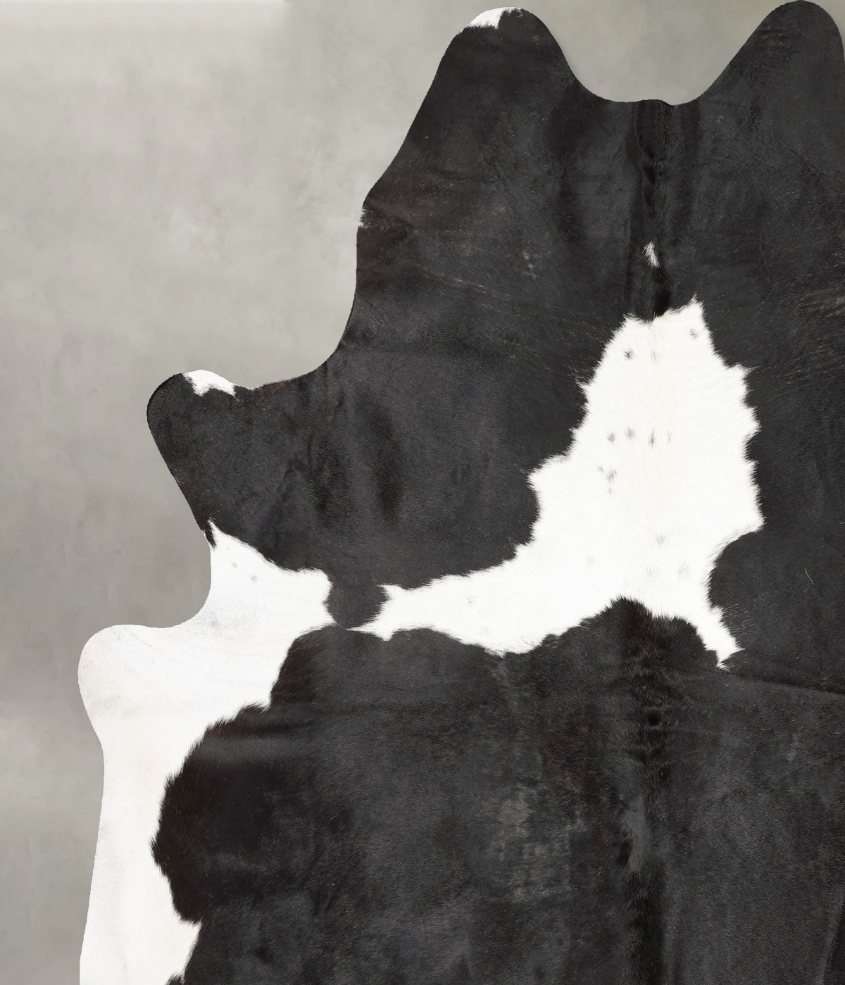 Black and White XX-Large Brazilian Cowhide Rug 8'6"H x 6'11"W #B28998 by Hudson Hides