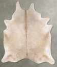 Champagne XX-Large Brazilian Cowhide Rug 8'3"H x 6'8"W #B28999 by Hudson Hides