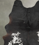 Chocolate and White XX-Large Brazilian Cowhide Rug 8'8"H x 6'6"W #B29000 by Hudson Hides