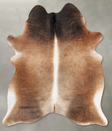 Chocolate X-Large Brazilian Cowhide Rug 7'5"H x 6'2"W #B29001 by Hudson Hides